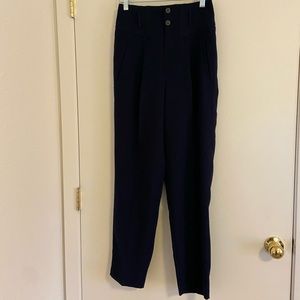 Mango Navy Pants